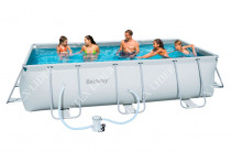 56251 Каркасный бассейн Bestway 404х201х100см прямоугольный