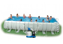 28366 Бассейн каркасный Ultra Frame Pool Intex 28366 732х366х132 см