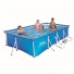 56424 Каркасный бассейн прямоугольный BestWay, 400х211х81см, фильтр-насос картр 1249 л/ч (56251, 56442)
