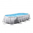 26796 Каркасный бассейн INTEX Prism Frame Pool Oval (овал) 5,03х2,74х1,22+фильтр-насос картр. 5678 л/ч
